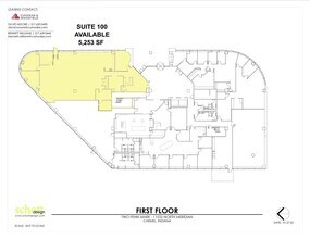 11595 N Meridian St, Carmel, IN à louer Plan d’étage– Image 1 sur 1