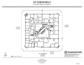 333 N Sam Houston Pky E, Houston, TX à louer Plan d’étage– Image 1 sur 1
