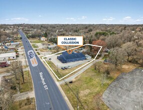 1238 Rauhut St, Burlington, NC - Vue aérienne  vue de carte