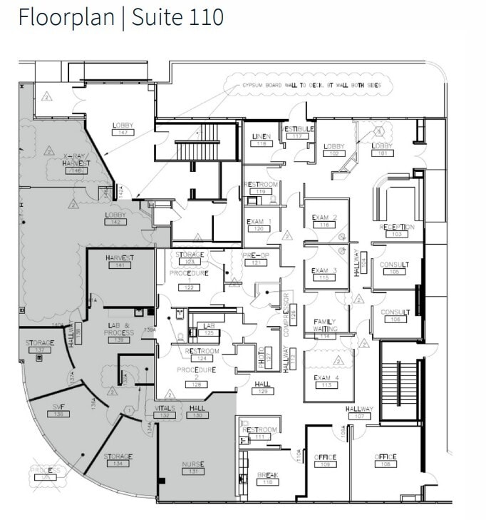 12660 Coit Rd, Dallas, TX à louer Plan d’étage– Image 1 sur 16