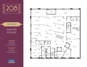 208 N Market St, Dallas, TX à louer Plan d’étage– Image 1 sur 1