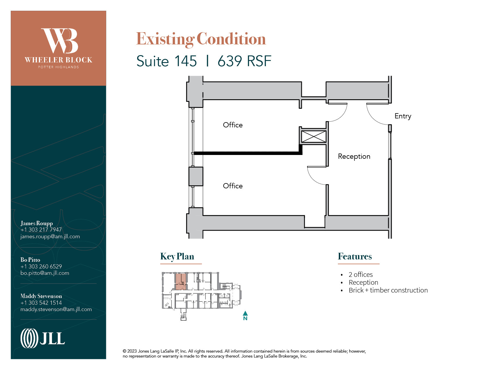 2150 W 29th Ave, Denver, CO à louer Plan d’étage– Image 1 sur 2