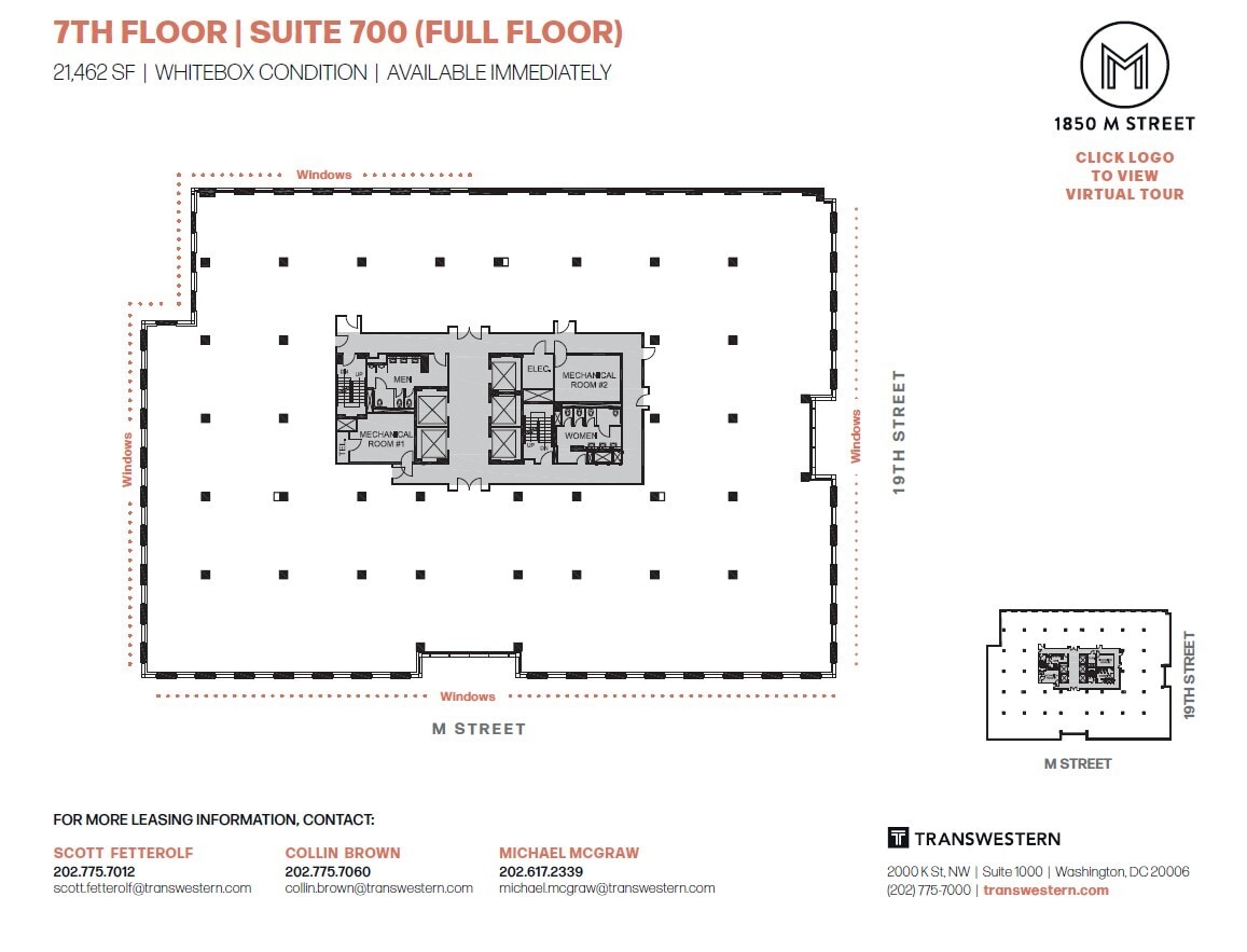 1850 M St NW, Washington, DC à louer Photo intérieure– Image 1 sur 1