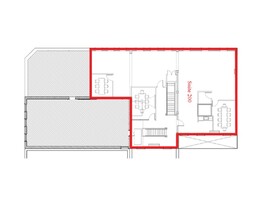 208 S Wilmington St, Raleigh, NC à louer Plan d’étage– Image 1 sur 1