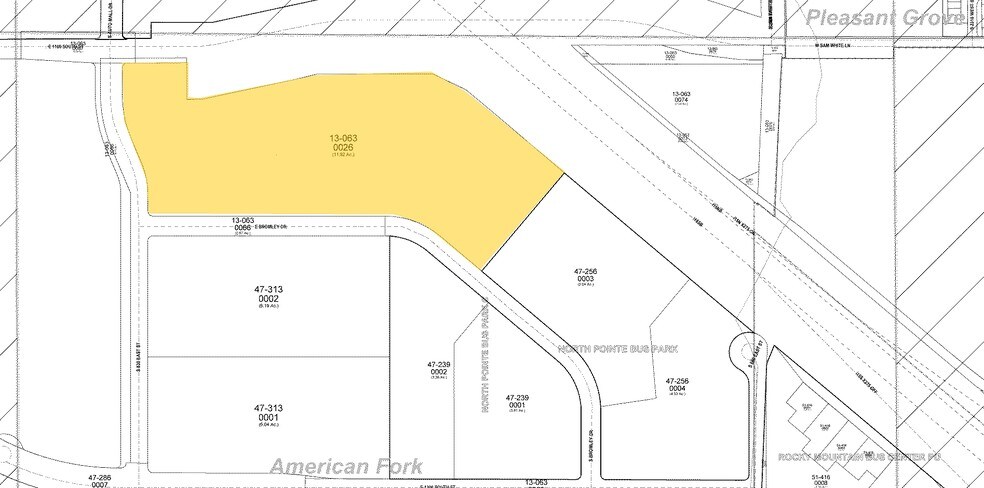 737 E 1180 S, American Fork, UT à vendre - Plan cadastral – Image 3 sur 6