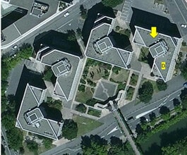 Toulouse - VUE AÉRIENNE  vue de carte