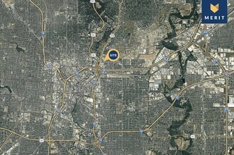 216 E Josephine St, San Antonio, TX - VUE AÉRIENNE  vue de carte