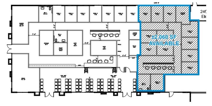 13609 Central Ave, Chino, CA à louer Plan d’étage– Image 1 sur 1
