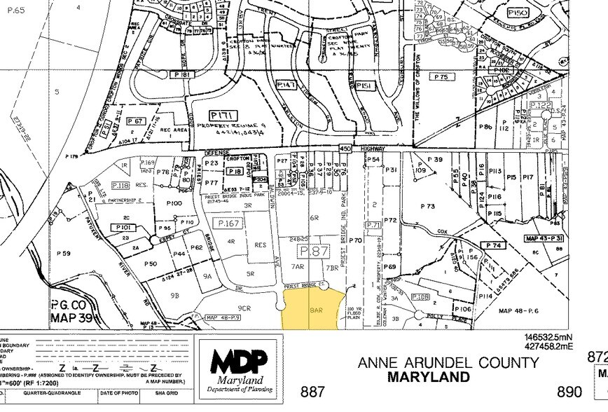 2146 Priest Bridge Ct, Crofton, MD à louer - Plan cadastral – Image 2 sur 9