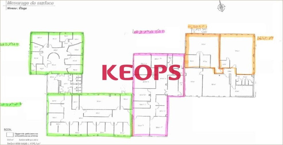 6 Avenue Édouard Serres, Colomiers à louer - Plan d’étage – Image 2 sur 3