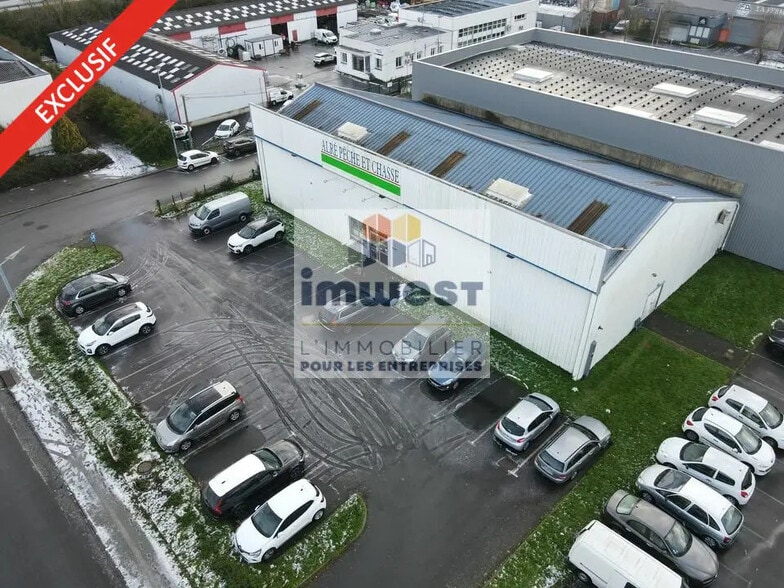 Local commercial dans Saint-Grégoire à louer - Aérien – Image 3 sur 5