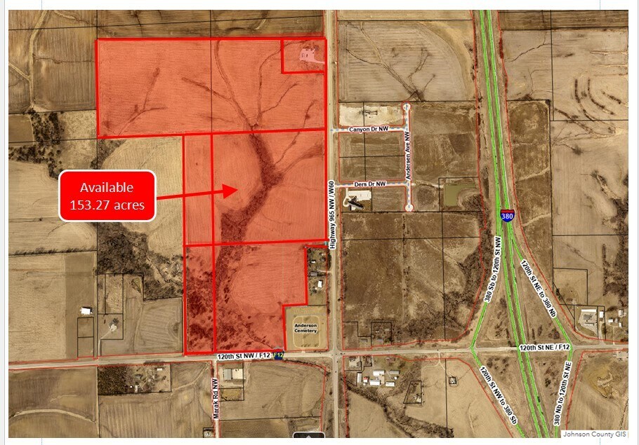 1065 Highway 965 NW, Cedar Rapids, IA à vendre Aérien– Image 1 sur 3