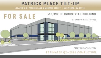Plus de détails pour W. Patrick Lane & Mohawk Street, Las Vegas, NV - Industriel/Logistique à vendre