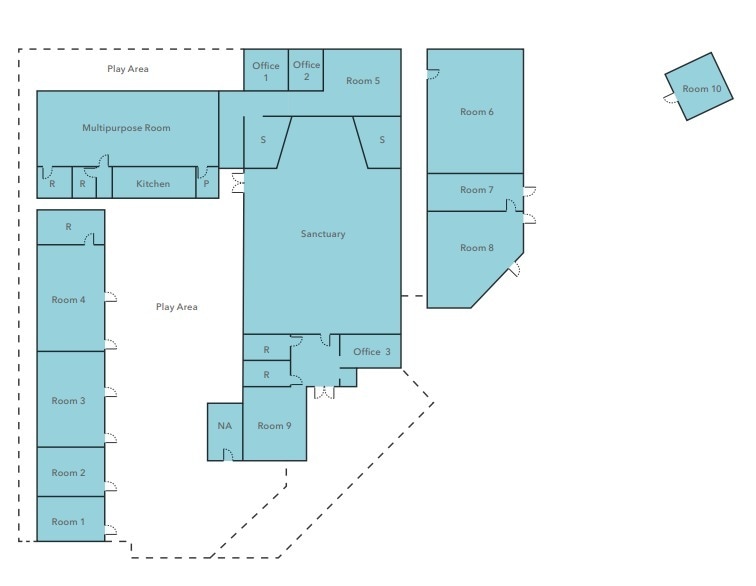 3040 Fairmount Ave, San Diego, CA à louer Plan d’étage– Image 1 sur 1