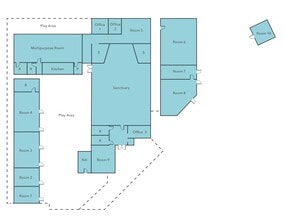 3040 Fairmount Ave, San Diego, CA à louer Plan d’étage– Image 1 sur 1