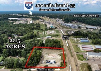 Plus de détails pour 1331 Sunset Dr, Grenada, MS - Terrain à vendre