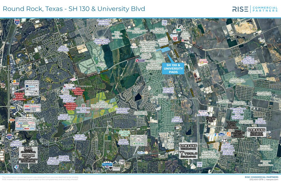 0 University Blvd, Georgetown, TX à vendre - Aérien – Image 3 sur 3
