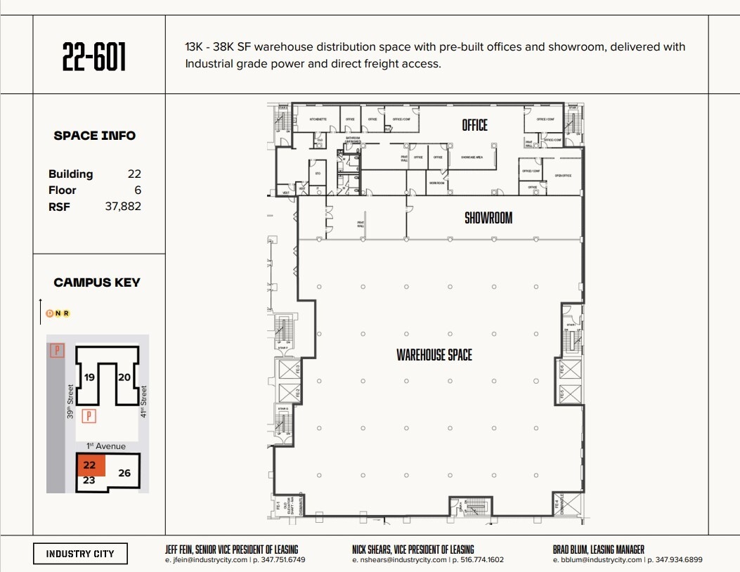 4000-4014 1st Ave, Brooklyn, NY à louer Plan d’étage– Image 1 sur 1