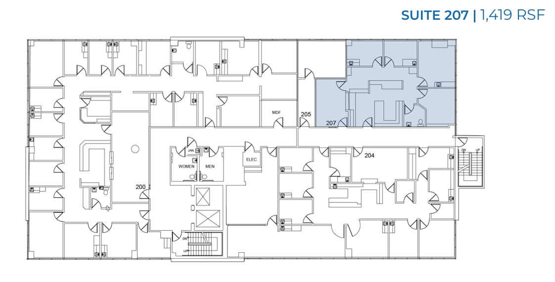 1808 Verdugo Blvd, Glendale, CA à louer Plan d’étage– Image 1 sur 1