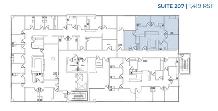 1808 Verdugo Blvd, Glendale, CA à louer Plan d’étage– Image 1 sur 1
