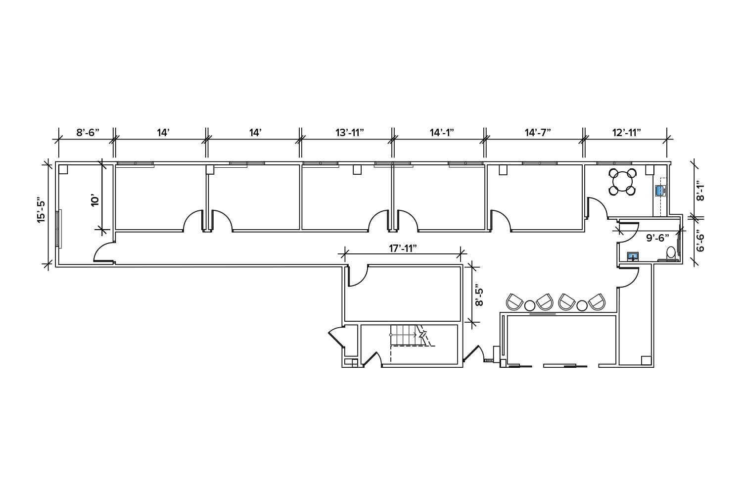 65 E Elizabeth Ave, Bethlehem, PA à louer Plan d’étage– Image 1 sur 2