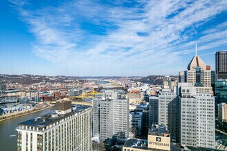 420 Fort Duquesne Blvd, Pittsburgh, PA - VUE AÉRIENNE  vue de carte