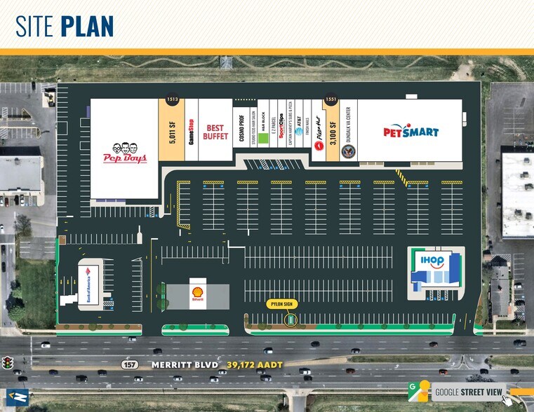 1503-1575 Merritt Blvd, Baltimore, MD à louer - Plan de site – Image 2 sur 2