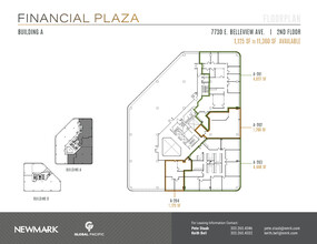 7730 E Belleview Ave, Greenwood Village, CO à louer Plan d’étage– Image 2 sur 2