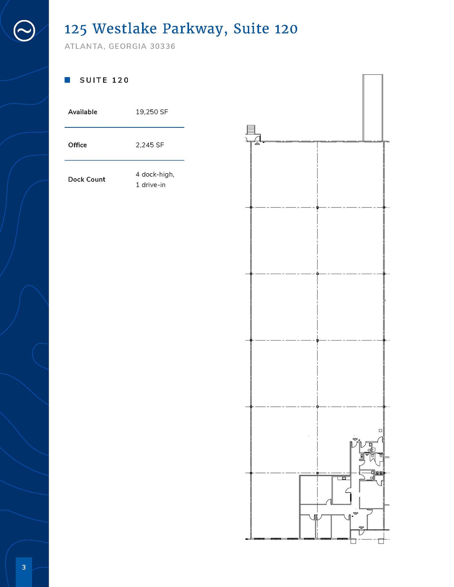125 Westlake Pky SW, Atlanta, GA à louer Plan d’étage– Image 1 sur 1
