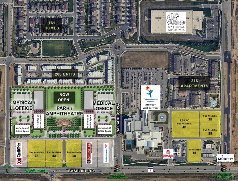 NWC State Hwy 7 & Huron St, Broomfield, CO à louer - Photo principale – Image 1 sur 2