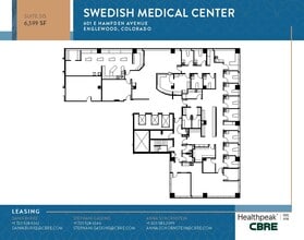 701 E Hampden Ave, Englewood, CO à louer Plan d’étage– Image 1 sur 1