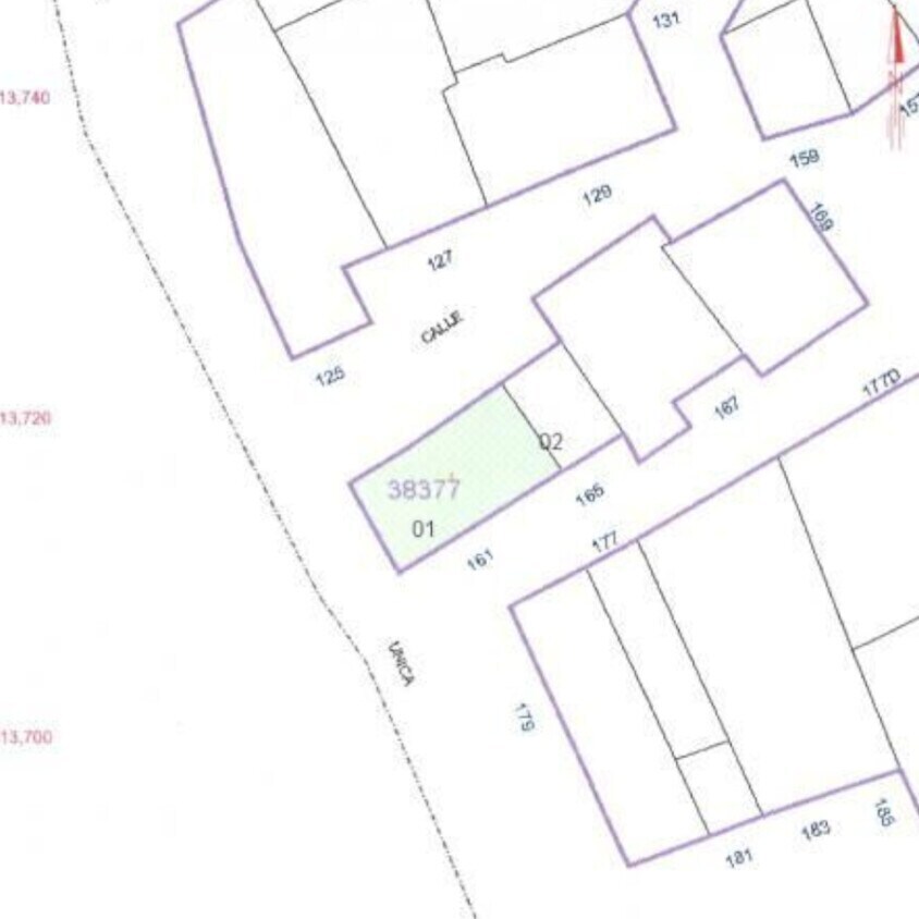 Terrain dans Tolbaños, Ávila à vendre Plan cadastral– Image 1 sur 2