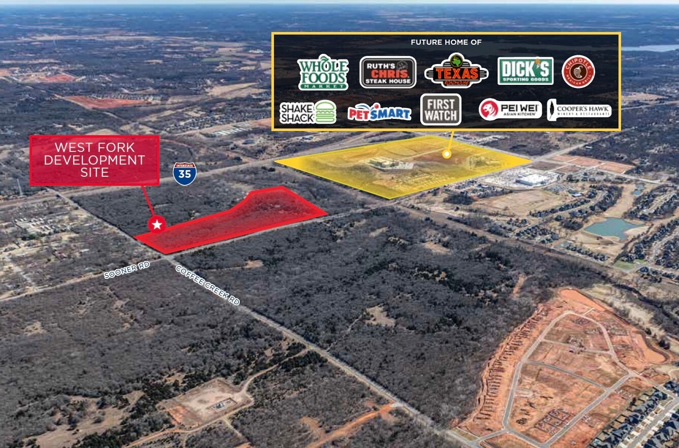 E Coffee Creek Rd & N Sooner rd, Edmond, OK à vendre Photo principale– Image 1 sur 3