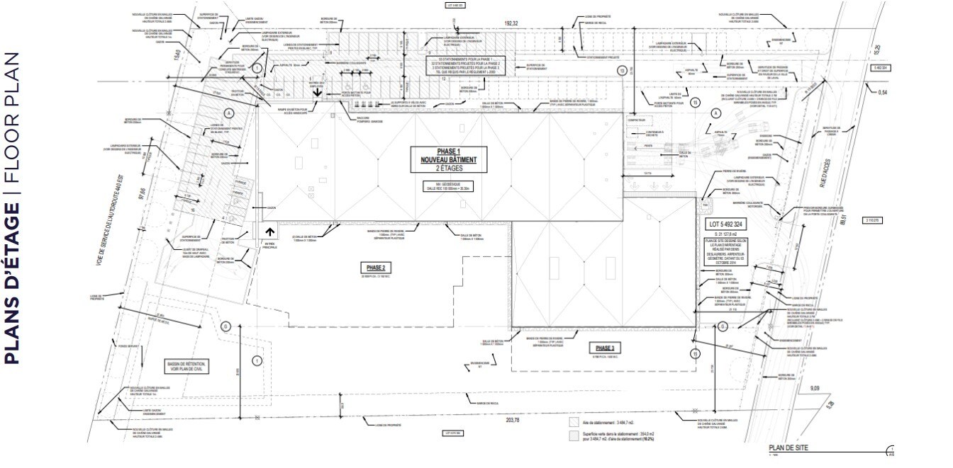 4160 Hwy Desserte Sud Laval (A-440), Laval, QC à louer Plan d’étage– Image 1 sur 1