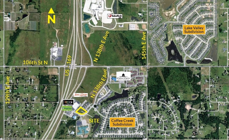 Hwy 169 &106th St, Owasso, OK à vendre - Autre – Image 1 sur 3