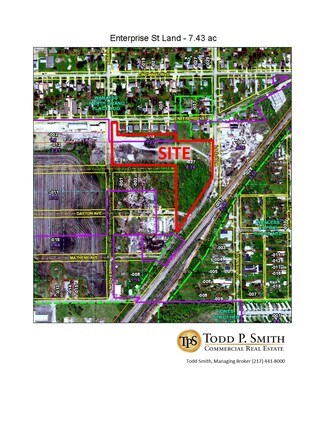 Plus de détails pour 2200 E Enterprise St, Springfield, IL - Terrain à vendre