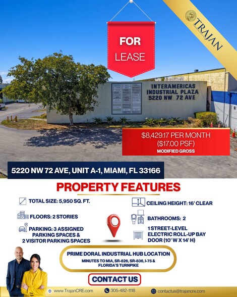5220 NW 72nd Ave, Miami, FL à louer - Photo de l’immeuble – Image 1 sur 6