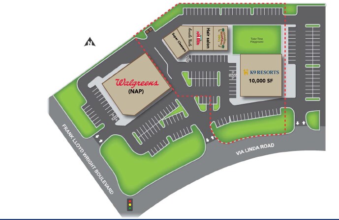 11300 E Via Linda, Scottsdale, AZ à vendre - Plan de site – Image 3 sur 3
