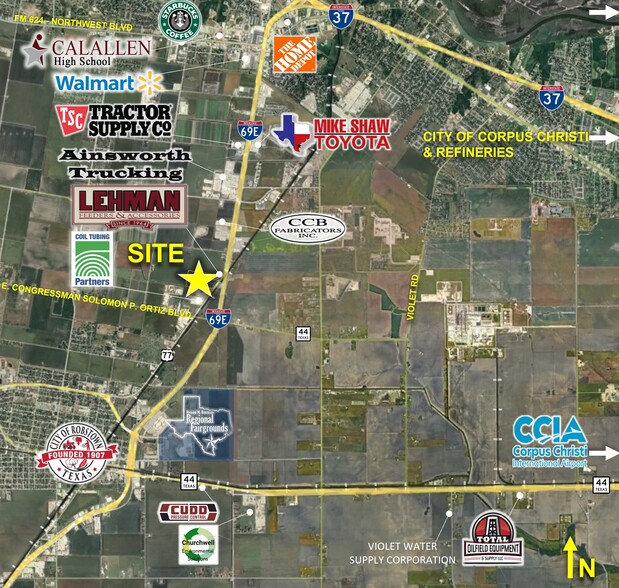 2233 N US Highway 77, Robstown, TX à vendre - Photo de l’immeuble – Image 3 sur 3