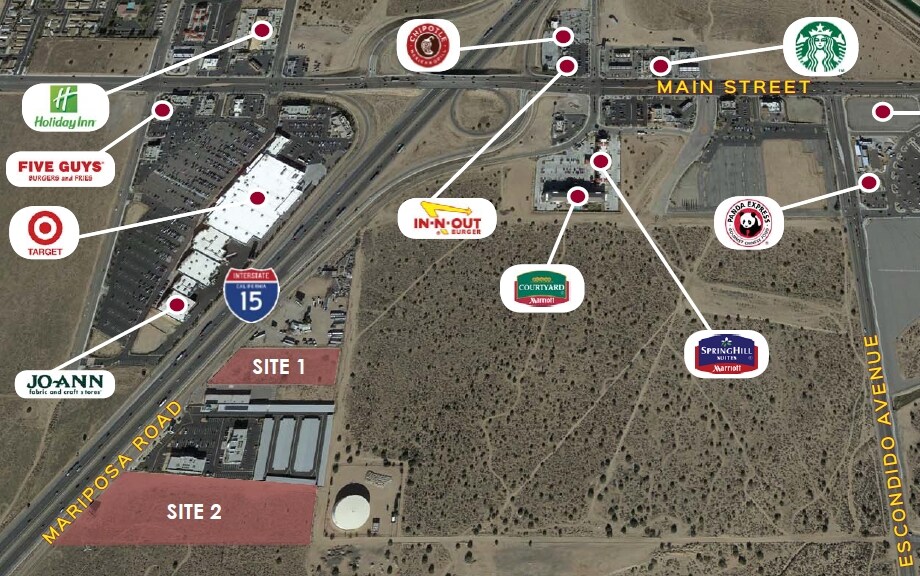 3.60-Acres Mariposa Rd, Hesperia, CA à vendre Photo de l’immeuble– Image 1 sur 4