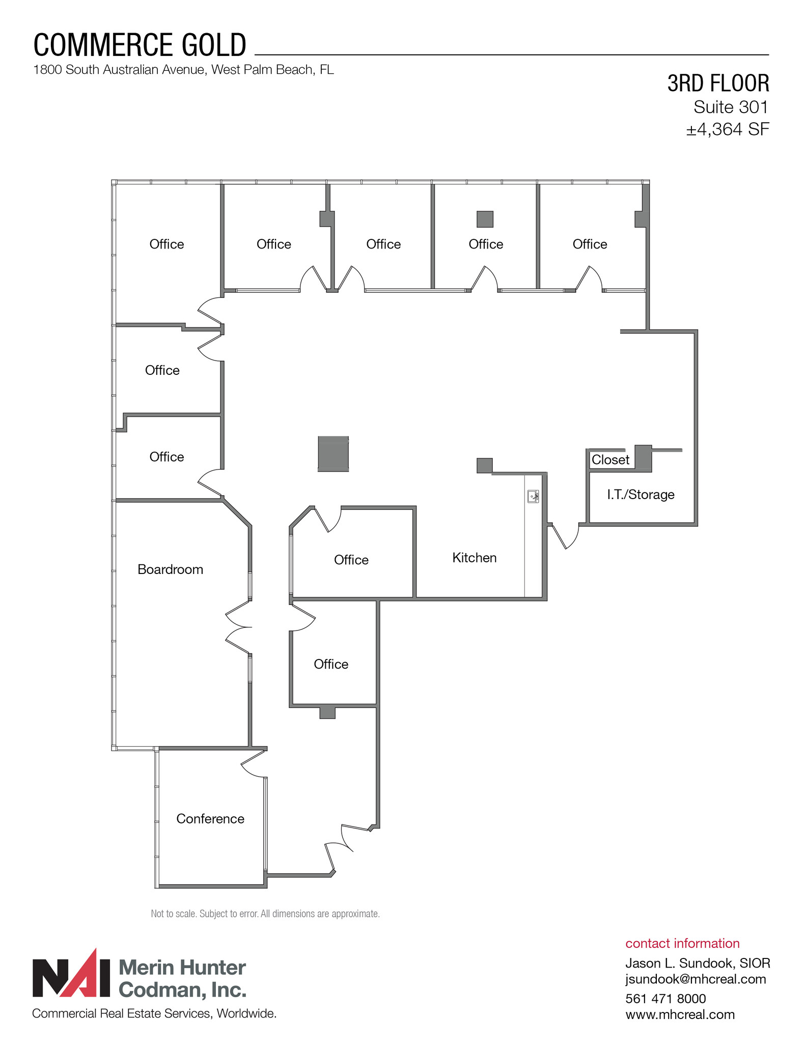 1800 S Australian Ave, West Palm Beach, FL à louer Plan d’étage– Image 1 sur 7