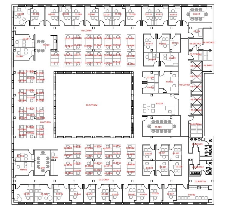 805 15th St NW, Washington, DC à louer Plan d’étage– Image 1 sur 1