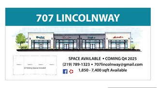 Plus de détails pour 707 Lincolnway Ave, Valparaiso, IN - Bureau/Local commercial à louer