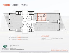 2000 W Galena Blvd, Aurora, IL à louer Plan d’étage– Image 1 sur 1