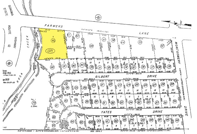 201 Farmers Ln, Santa Rosa, CA à vendre - Plan cadastral – Image 3 sur 3