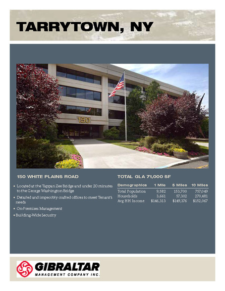 150 White Plains Rd, Tarrytown, NY à louer - Photo de l’immeuble – Image 2 sur 2