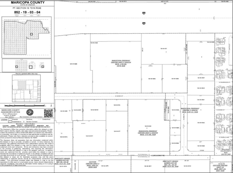 4320 E Broadway Rd, Phoenix, AZ à vendre - Plan cadastral – Image 2 sur 2