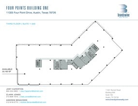11305 Four Points Dr, Austin, TX à louer Plan de site– Image 1 sur 1