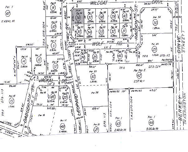 77825 Wildcat Dr, Palm Desert, CA à louer - Plan cadastral – Image 3 sur 13
