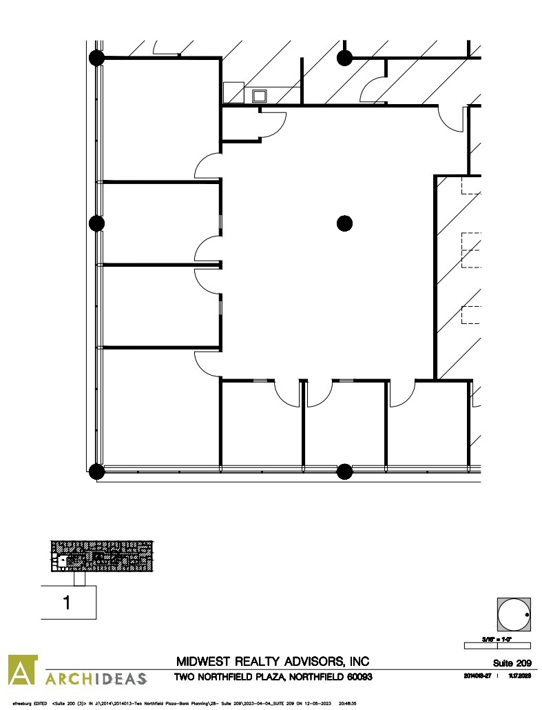 Northfield Plz, Northfield, IL à louer Plan d’étage– Image 1 sur 1